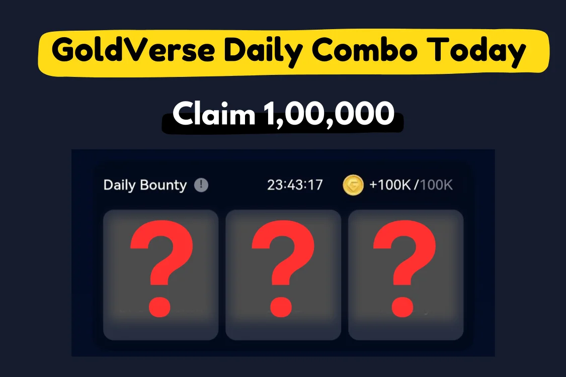 GoldVerse Daily Combo