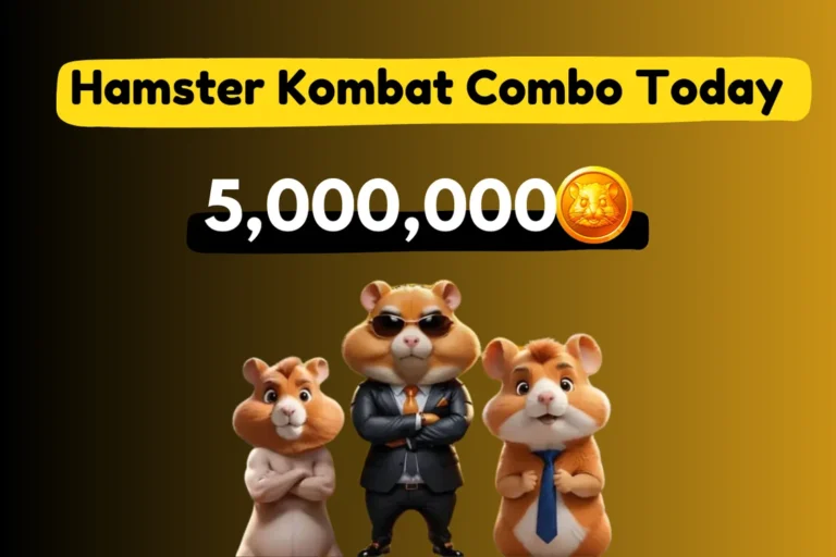 Hamster Kombat Combo Card Today