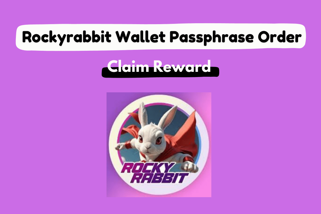 Rockyrabbit Wallet Passphrase Order